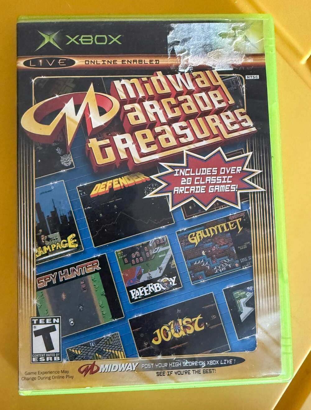 Midway Arcade Treasures (Microsoft Xbox, 2003) Complete in Box